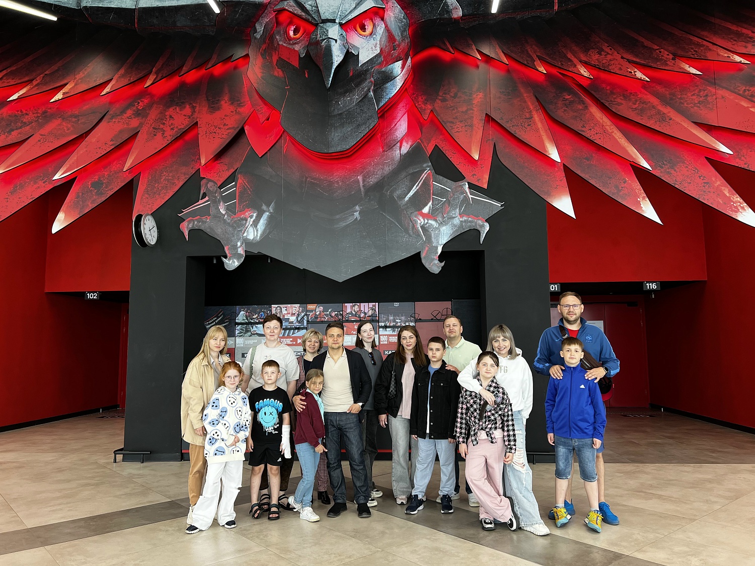 Состоялась долгожданная экскурсия по G-DRIVE Арене для резидентов Омской «ОПОРЫ РОССИИ»